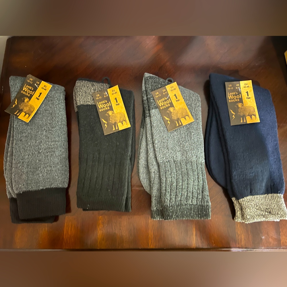 Lambs wool socks